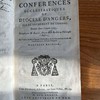 Conférences ecclésiastiques du diocèse d'Angers, sur le sacrement de l'ordre, tenues dans l'année 1709