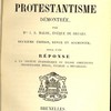 Le libre examen de la vérité de la foi. Entretiens sur la démonstration catholique de la révélation chrétienne