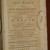 The pilgrim's progress from this world to that which is to come, delivered under the similitude of a dream, wherein is discovered the manner of his setting out, his dangerous journey, and safe arrival at the desired country