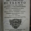 Dell'istoria del concilio di Trento