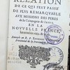 Relation de ce qui s'est passé de plus remarquable aux missions des peres de la Compagnie de Jésus en la Nouvelle France, les années 1669 et 1670 : envoyée au R. P. Estienne Dechamps, provincial de la province de France