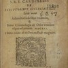 De Scriptoribus Ecclesiasticis liber unus. Adjunctis Indicibus Undecim, Brevi Chronologia ab Orbe condito usque ad annum MDCXII
