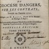 Conférences ecclésiastiques du diocèse d’Angers, sur les contrats