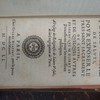 Formulaire de saluts, pour exposer le tres-saint sacrement de l'autel, et de quelques autres prieres qui se disent es processions pour les necessitez publiques. À l'usage des Religieuses de Sainte Ursule, de la Congrégation de Paris