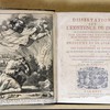 Dissertations sur l’existence de Dieu, où l’on démontre cette vérité par l’histoire universelle de la première antiquité du monde : par la réfutation du système d’Épicure et de Spinosa : par les caractères de divinité qui se remarquent dans la religion des Juifs et dans l’établissement du Christianisme