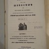 Rapport sur les missions du Diocese de Quebec, qui sont secourues par l’Association de la propagation de la foi