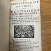 Le renouvellement du coeur, ou Méditations pour une retraite de dix jours : pour les personnes religieuses & seculieres, qui voudront se renouveller dans la pratique des vertus chrétiennes