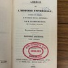 Abrégé de l'histoire universelle, ancienne et moderne, à l'usage de la jeunesse