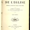 Histoire générale de l'église