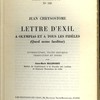 Lettre d’exil à Olympias et à tous les fidèles (Quod nemo laeditur)