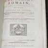 Breviaire romain, suivant la réformation du Saint Concile de Trente