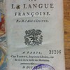 Remarques sur la langue françoise