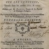 Conférences ecclésiastiques du diocèse d’Angers, sur les censures