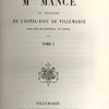 Vie de Mlle Mance et histoire de l’Hotel-Dieu de Villemarie dans l’île de Montréal, en Canada