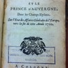 Dialogue entre le maréchal de Turenne, et le prince d'Auvergne, dans les Champs Elysiens, sur l'état des affaires générales de l'Europe, vers la fin de cette année 1710