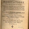 Journal des saints et méditations pour tous les jours de l'année, contenant un abrégé de la vie des saints dont l’Église fait l’office ; les Évangiles des dimanches, fêtes du Carême, & autres fêtes mobiles, avec des méditations propres pour chaque jour