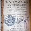 Moeurs des sauvages ameriquains, comparées aux moeurs des premiers temps