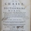 La science universelle de la chaire, ou, Dictionnaire moral