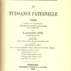 La puissance paternelle