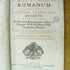 Psalterium Romanum sacro-sancti Concilii Tridentini decreto restitutum, ex Brevario Romanum nuper restituto à Clemente VII & Urbano VIII pontificibus maximis. In quo hymni psalmi, invitatoria, antifestivis, ferialibus, necessaria disposita, & notata inveniumtur, quae hactenus à multis desiderabantur
