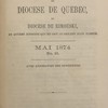 Rapport sur les missions du Diocèse de Québec et autres qui en ont ci-devant fait partie