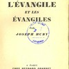 L’Évangile et les évangiles