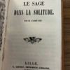 Le sage dans la solitude