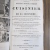 Nouveau manuel complet du cuisinier et de la cuisinière, à l'usage de la ville et de la campagne [...]