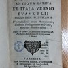 Vulgata antiqua latina et itala versio evangelii secundum Matthaeum. E vetustissimis eruta monumentis illustrata prolegomenis ac notis, nuncque primum edita