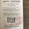 Précis élémentaire d'histoire ecclésiastique, suivi De la chronologie des papes, conciles, ordres religieux, hérésies, principaux personnages, etc., et d'une table analytique, à l'usage des institutions et des autres établissements d'instruction publique.