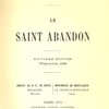 Le saint abandon