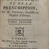 Traités de la possession et de la prescription