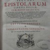 Caii Plinii Caecilii Secundi Epistolarum libros decem