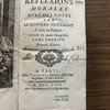 Reflexions morales avec des notes sur le Nouveau Testament, traduit en François, et la Concorde des quatre Evangelistes.