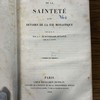 De la sainteté et des devoirs de la vie monastique