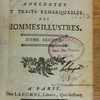 Dictionnaire des portraits historiques, anecdotes et traits remarquables des hommes illustres