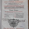 Theologia scholastico-dogmatica juxta mentem Divi Thomæ Aquinati, ad usum discipulorum ejusdem angelici præeptoris