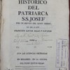 Elogio historico del Patriarca S.S. Josef