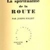 La spiritualité de la route