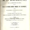 Oeuvres complètes du R. P. Baudrand, de la compagnie de Jésus, rééditées dans un double ordre logique et analogique; divisées par chapitres à l’intérieur des ouvrages et ornées de titres courants au haut des pages.
