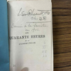 Les quarante heures et la communion.