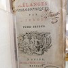 Mélanges philosophique