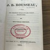 Oeuvres choisies de J.B. Rousseau : à l'usage des collèges royaux et des écoles secondaires