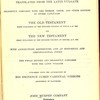 The Holy Bible Translated from the Latin Vulgate : Diligently compared with the Hebrew, Greek, and Other Editions in divers Languages The Old Testament and The New Testament : With annotations, references, and an historical and chronological index ...