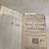 Les soliloques, le manuel et les méditations de Saint Augustin