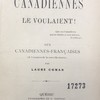Si les canadiennes le voulaient !