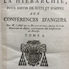 Conférences ecclésiastiques sur la hiérarchie, pour servir de suite et d'appui aux conférences d'Angers