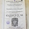 Collis paradisi amoenitas, seu, Sacri conventus Assisiensis historiae libri II