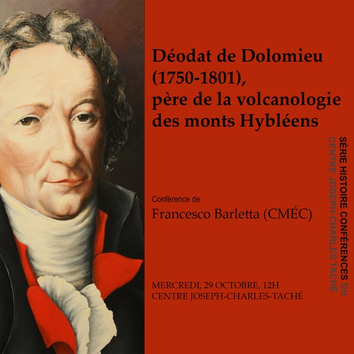 Conférence | Déodat de Dolomieu (1750-1801), père de la volcanologie des monts Hybléens