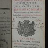 Ordo perpetuus divini officii juxta ritum breviarii, ac missalis sanctae romanae ecclesiae